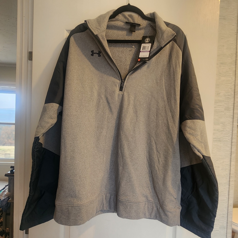 Under Armour Men's Two-Tone Fleece Jacket Size 2XL BNWT